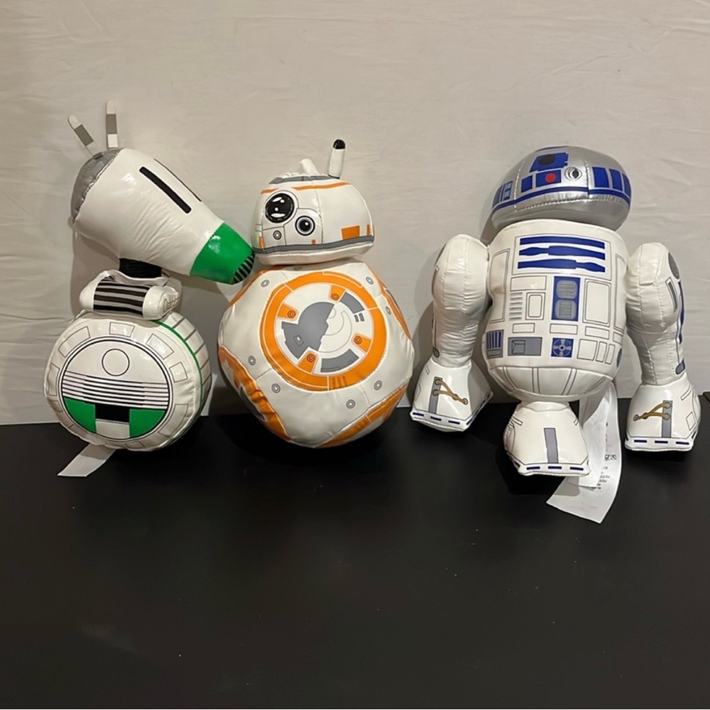 Disney Star Wars The Saga Edition Droid Plush 3-Pack Set